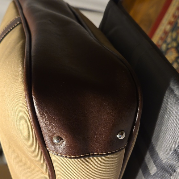 Etienne Aigner EUC Linen Canvas Medium Purse - Picture 8 of 12